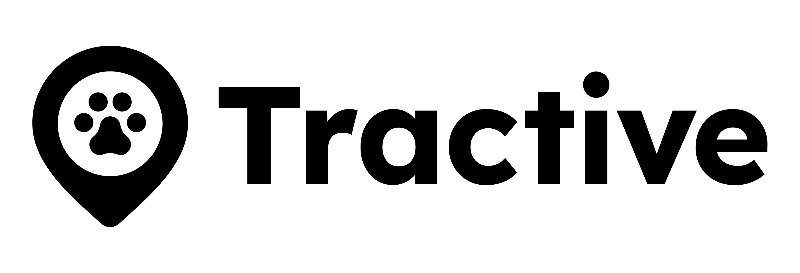Tractive logo black